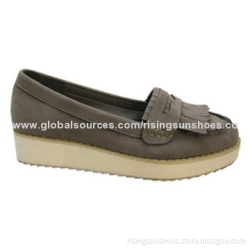 Women's Casual Shoes, Made of velvet Upper, Soft EVA Outsole, Available in Various Colors and Sizes